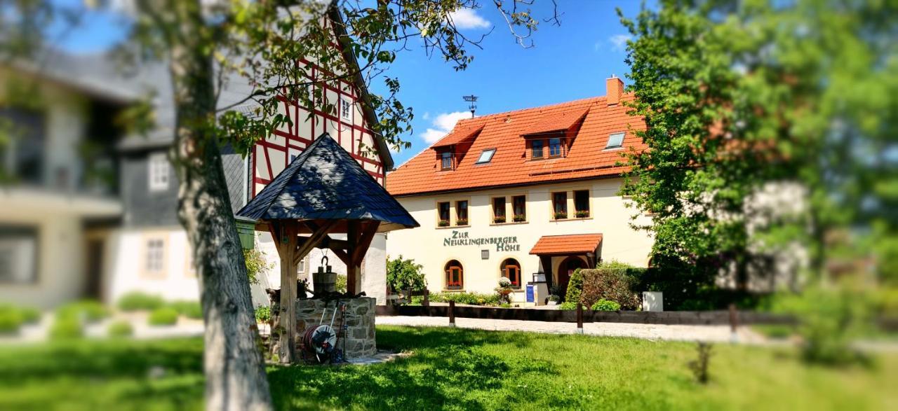 Hotel Neue Hoehe Klingenberg エクステリア 写真