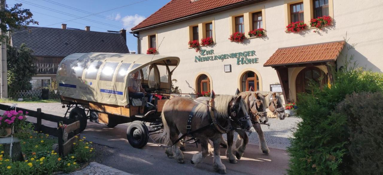 Hotel Neue Hoehe Klingenberg エクステリア 写真